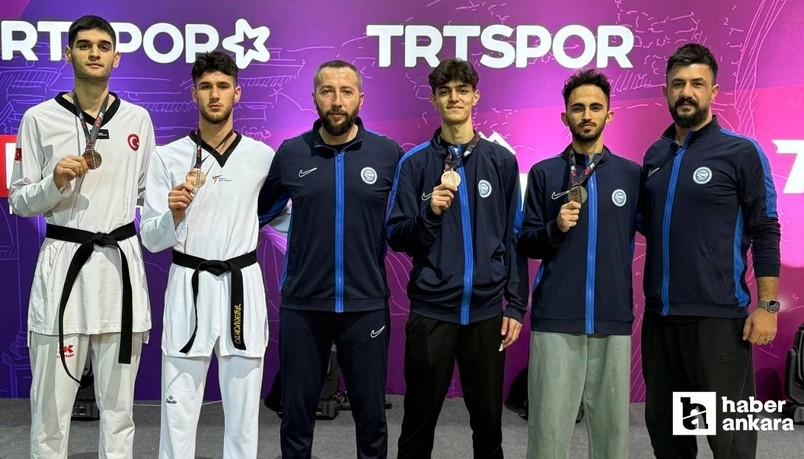 ASKİ Spor Kulübü sporcuları uluslararası turnuvada 4 madalya kazandılar