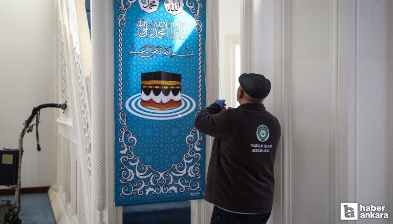 Etimesgut Belediyesi ibadethaneler için temizlik ekibi oluşturdu
