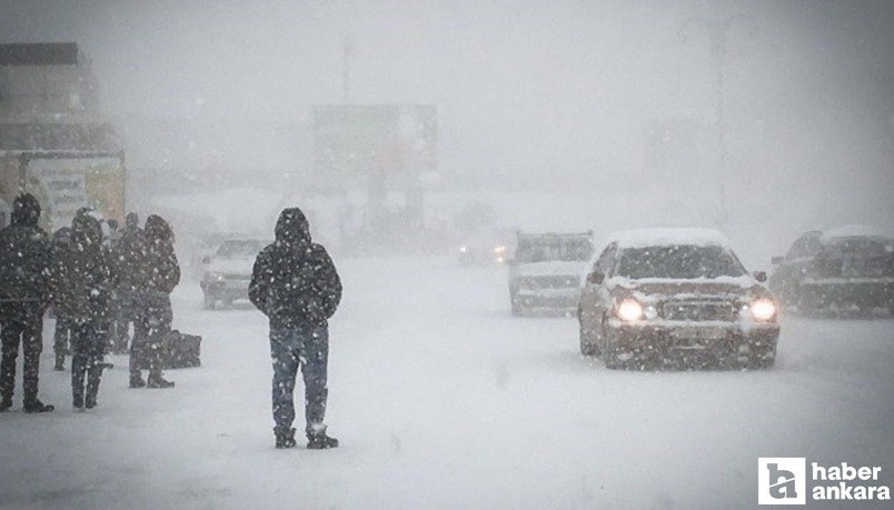 Meteoroloji’den kuvvetli kar yağışı uyarısı: Bu gece başlıyor