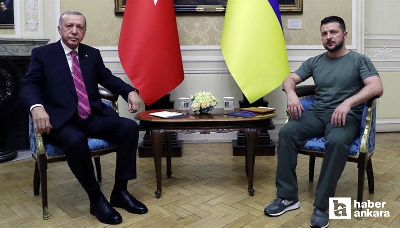 Ukrayna Devlet Başkanı Volodimir Zelenski yarın Ankara'ya geliyor!