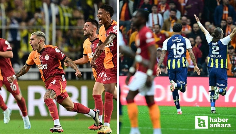 Lig şampiyonunu belirleyecek mücadele: Galatasaray-Fenerbahçe derbisi