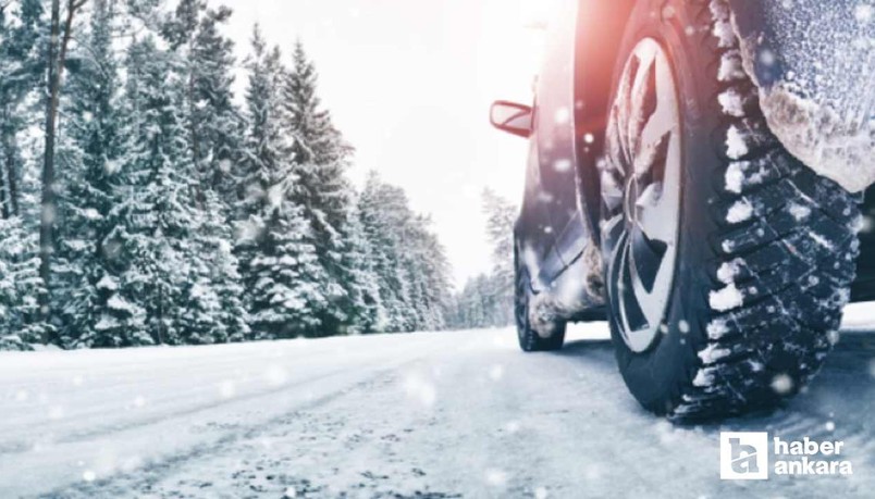 Kar yağışında araba sürecek Ankaralılar için güvenli sürüş tüyoları