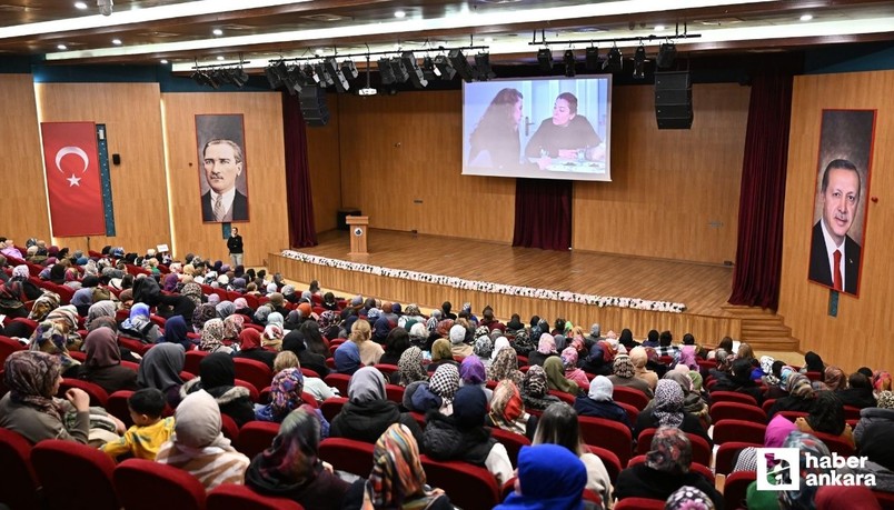 Altındağ Belediyesi kadınları çocuklarda madde kullanımı konusunda bilgilendirdi