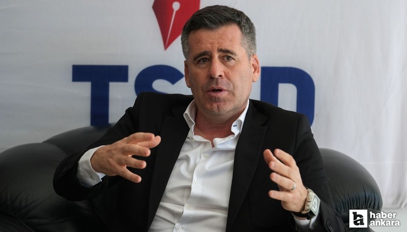 Gençlerbirliği Teknik Direktörü Eroğlu TSYD Ankara'ya ziyarette bulundu