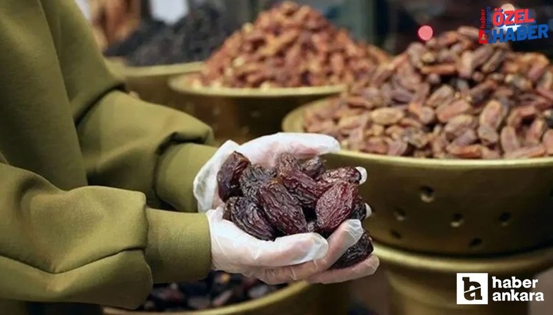 Ramazan öncesi zam yağmuru! Ankara'da hurma fiyatları zamlandı