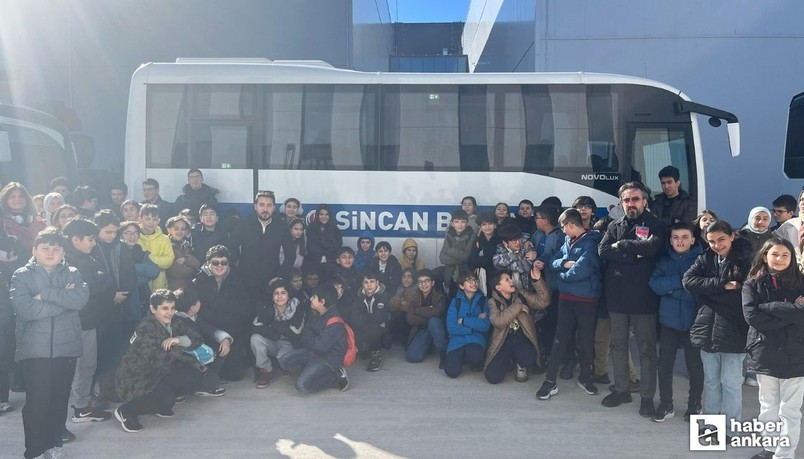 Sincan Belediyesi, Bilim Sincan öğrencilerine ASELSAN'ı gezdirdi