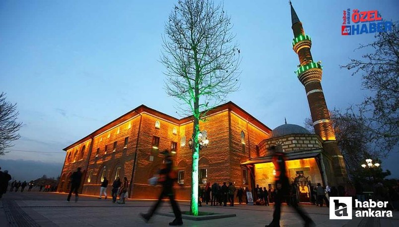 ABB duyurdu! Ramazan ayında Hacı Bayram'da kalpler huzura doyacak