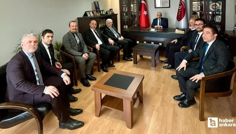 Eski Tarım ve Orman Bakanı Kirişçi, TVHB'yi ziyaret etti