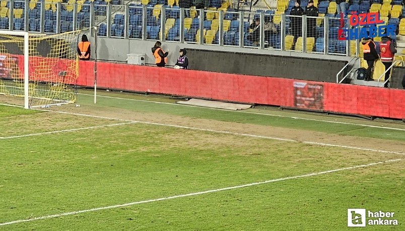 Eryaman Stadyumunun zemini içler acısı: Ankaragücü ve Gençlerbirliği için büyük tehlike!
