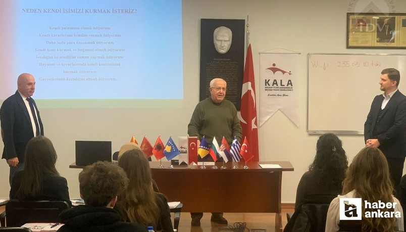 Ankara'da 'Balkanlarda Geleceğin Liderlerini Yetiştiriyoruz' sertifikası düzenlendi