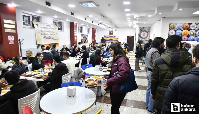 ABB Gençlik sofralarında iftar heyecanı: Öğrencilere ücretsiz yemek
