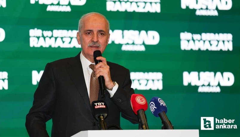 Numan Kurtulmuş MÜSİAD'ın iftar programında mesajlar verdi
