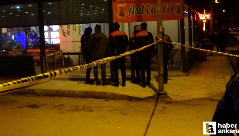 Çorum'da kahvehane saldırısının faili 24 saat geçmeden yakalandı