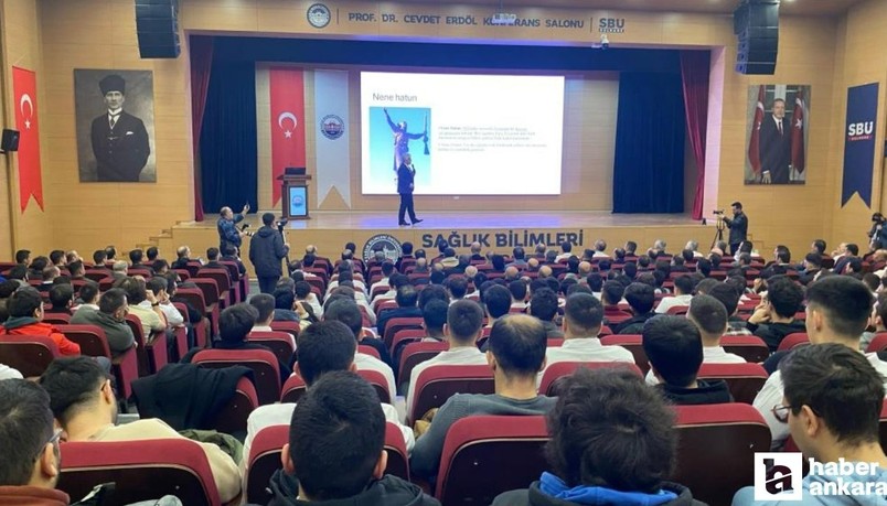 SBÜ'de Kadınlar Günü dolayısıyla erkeklerle etkinlik yaptı