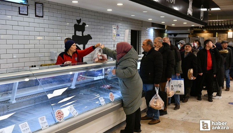 Ankara Büyükşehir Belediyesi 5 günde 29 ton uygun fiyatlı et sattı