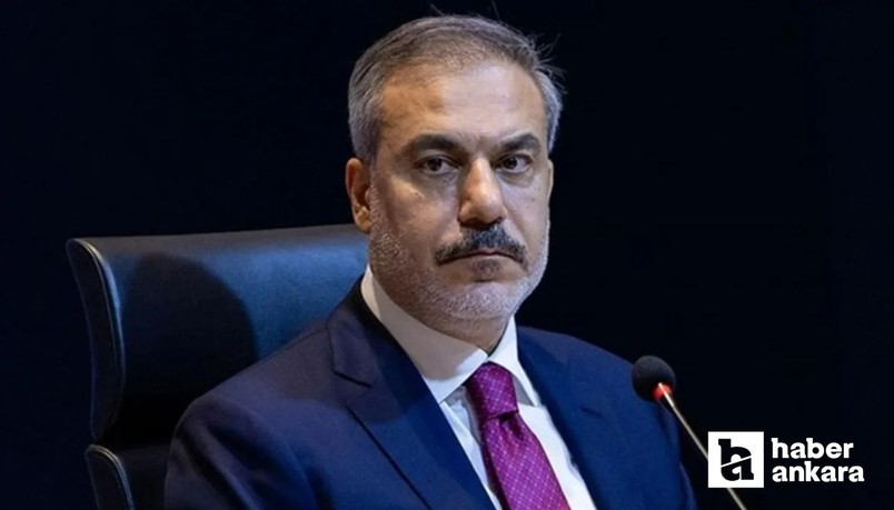 Bakan Fidan Cidde'de önemli açıklamalarda bulundu