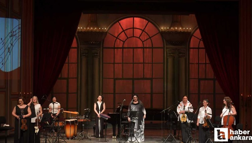 Dünya müzikleri Opera Sahnesi'nde özel konserde seslendirildi