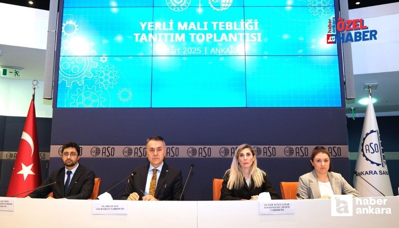 Yeni Yerli Malı Tebliği toplantısı ASO ev sahipliğinde yapıldı