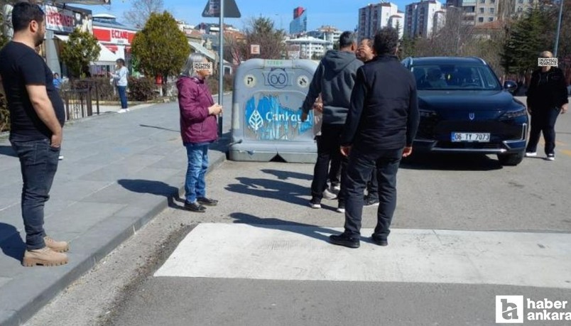 Ankara'da iddiaya göre  bir grup,  köpeklerin toplanmasını destekleyen vatandaşın burnunu kırdı