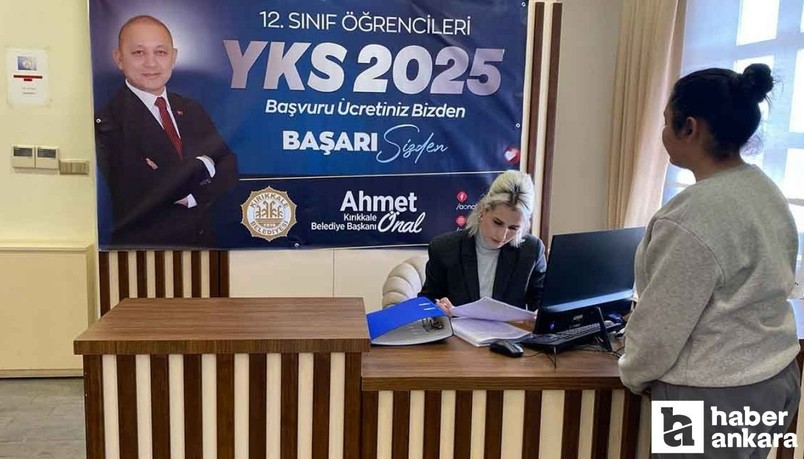 Kırıkkale'de öğrencilere eğitim desteği: YKS ücretleri hesaplara yatırıldı