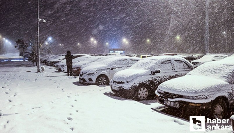 Sivas ve Yozgat'ta kar yağışı etkili oldu