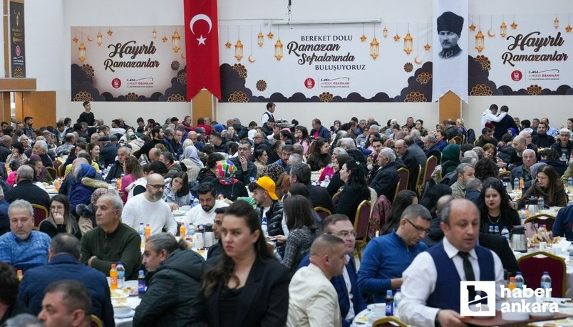 Keçiören Belediyesi, binlerce vatandaşı iftar sofrasında buluşturdu
