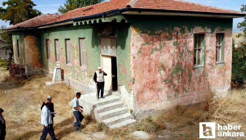 Beypazarı'ndaki tarihi okulun müzeye dönüştürülmesi talep edildi