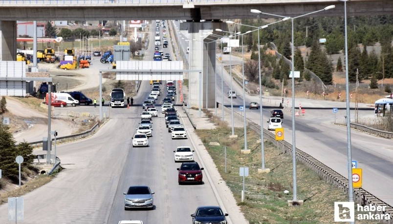 43 ilin kara yolu bağlantısı Kırıkkale'de dikkat çeken yoğunluk