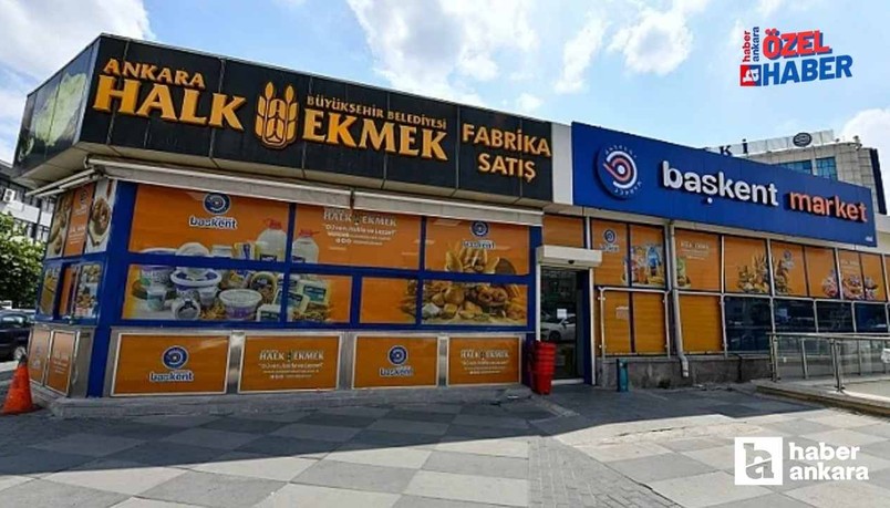 Ankara Halk Ekmek bayramda açık mı 2025, Başkent Market Pazar günü çalışıyor mu?