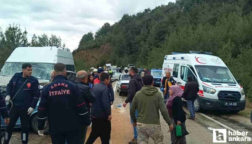 Adana'da korkunç kaza: Aynı aileden 5 kişi öldü