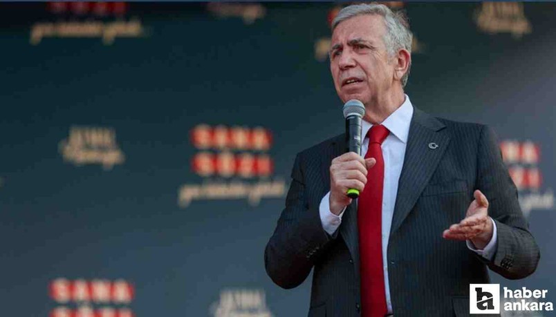 ABB Başkanı Mansur Yavaş tüm Ankaralıları mitinge davet etti