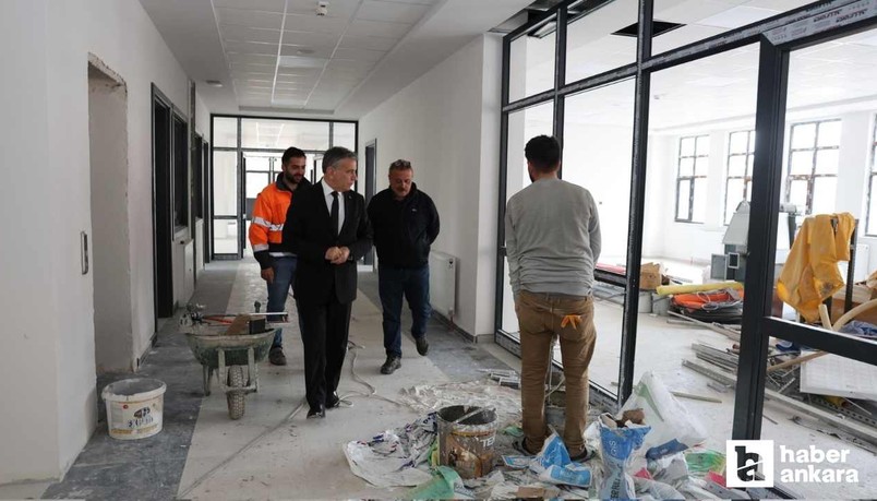 Ankara İl Milli Eğitim Müdürlüğü yeni hizmet binası inşaatı sürüyor