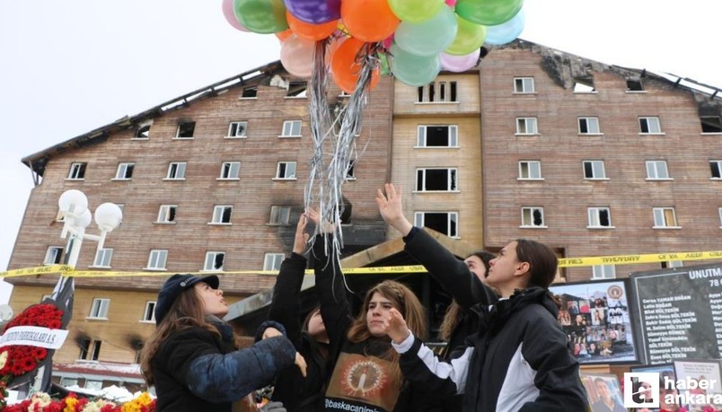Kartalkaya otel yangınında hayatını kaybedenler gözyaşları içinde anıldı