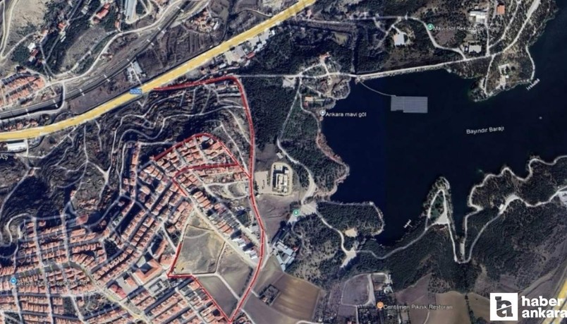 ABB Mamak'ta Mavi Göl Caddesi'nin 15 gün trafiğe kapatılacağını duyurdu