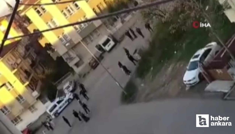 Altındağ'da aile kavgası polisi alarma geçirdi