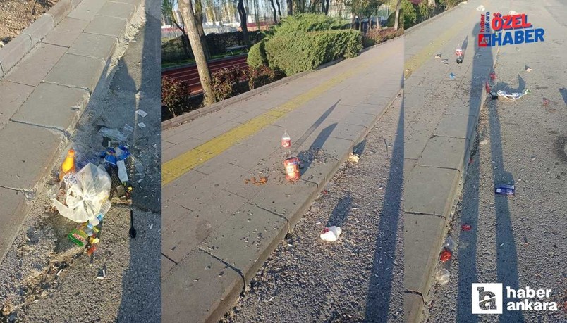 Çöpler her yerde! Ankara'da yere çöp atana para cezası tartışılıyor