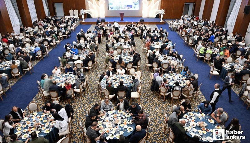 Altındağ Belediyesi belediye işçileri ve aileleri için kahvaltı programı gerçekleştirdi
