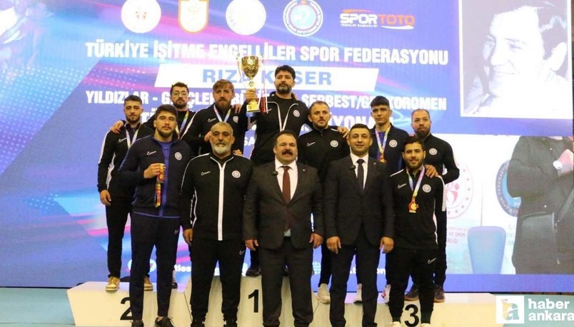 ASKİ Spor Kulübü takım halinde Türkiye Şampiyonu oldu