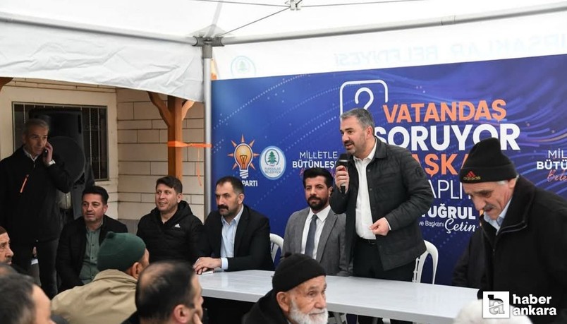 Vatandaşlar sordu, Pursaklar Belediye Başkanı Çetin cevapladı