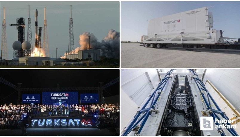 Türkiye'nin yerli ve milli uydusu Türksat 6A bugün hizmete giriyor