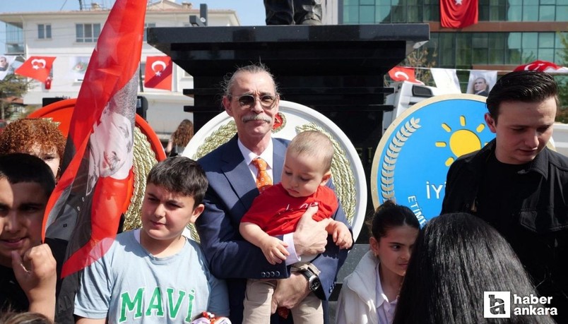 Etimesgut Belediyesi 23 Nisan programları renkli anlara sahne oldu