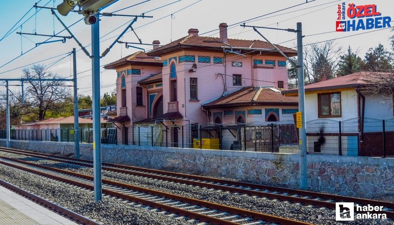 Ankara'nın Cumhuriyeti hatırlatan tren istasyonu: Atatürk burada çok bulundu