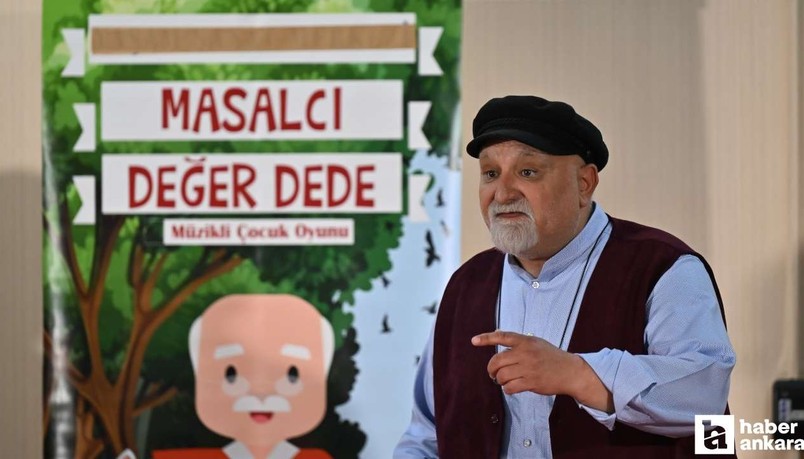 Başkentte çocuk yükümlüler için Masalcı Değer Dede oyunu sahnelendi