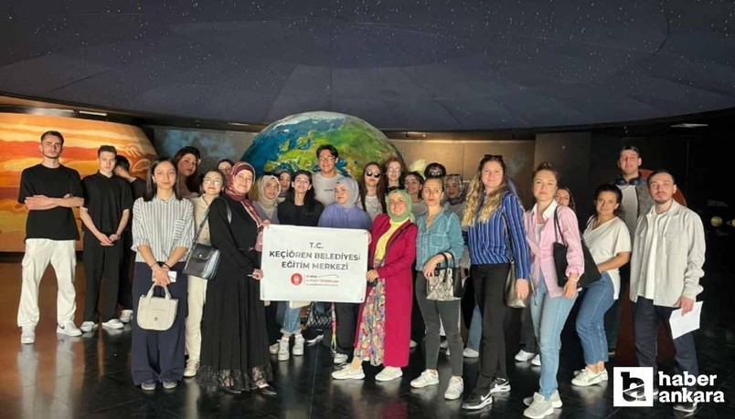 Keçiören Belediyesi'nden öğrencilere MTA Müzesi'ne motivasyon gezisi!