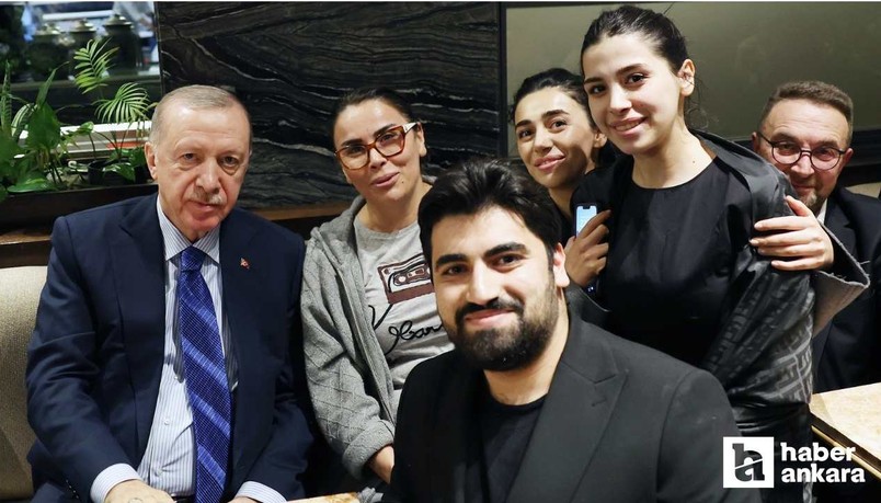 Cumhurbaşkanı Erdoğan'dan başkentte sürpriz kafe ziyareti