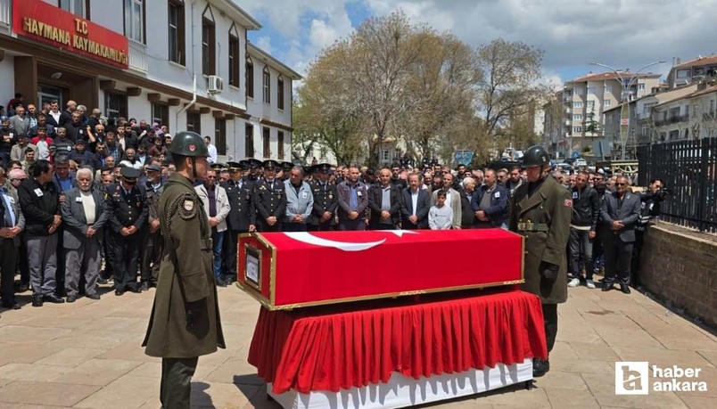 Haymana bugün şehidini son yolculuğuna uğurladı