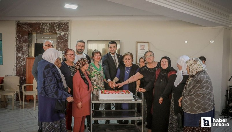 Keçiören Belediyesi huzurevinde Anneler Günü kutlaması yapıldı