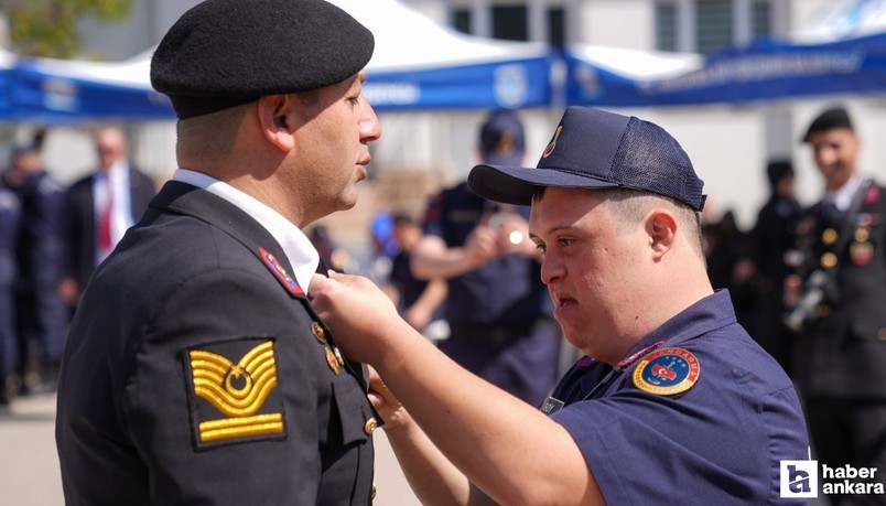 Ankara'da 52 genç Temsili Askerlik Uygulaması ile bir günlüğüne asker oldu