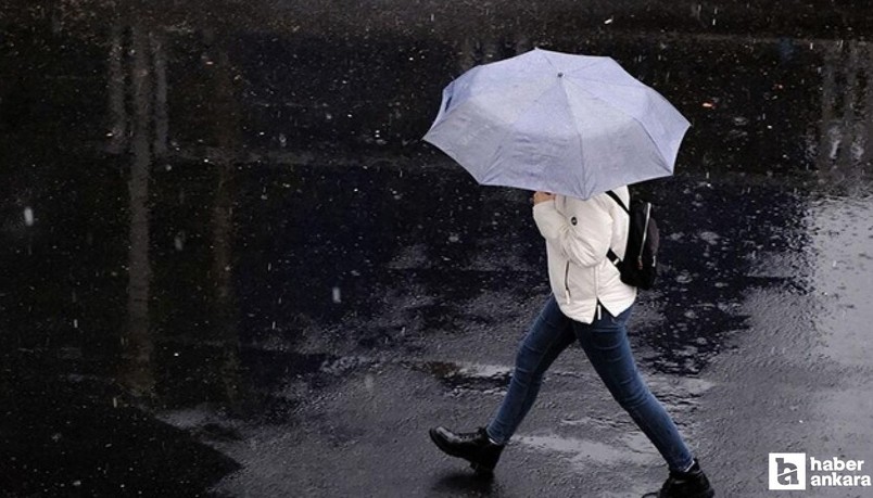Meteoroloji'den 7 il için sağanak yağış uyarısı: Kuvvetli rüzgar bekleniyor