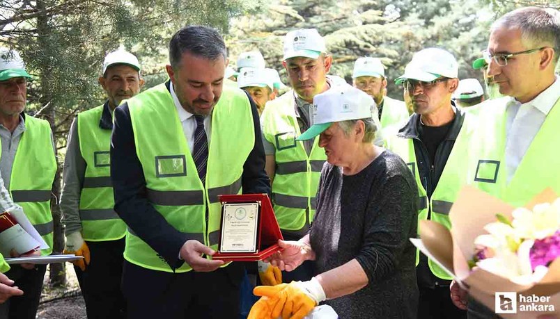 Pursaklar Belediyesi  çöp toplama etkinliğiyle farkındalık oluşturdu